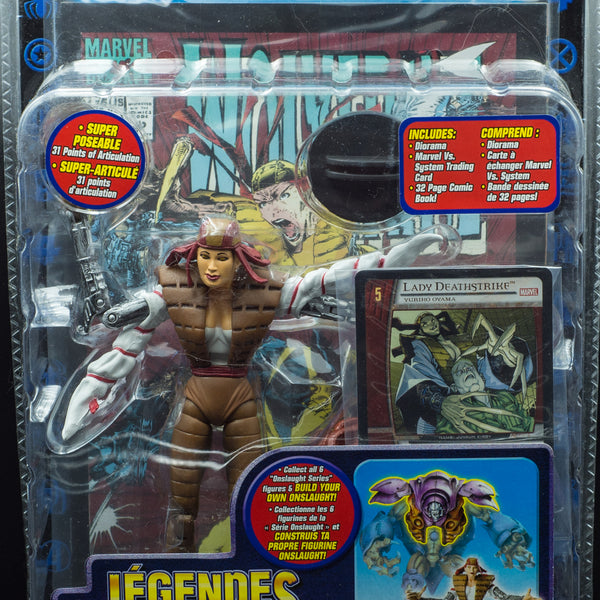2006 Marvel Legends Lady Deathstrike BAF Onslaught Series - Action Figure