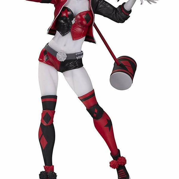 2018 Harley Quinn Red & White - Harley Quinn By Philip Tan - 8 Inch Statue Figure