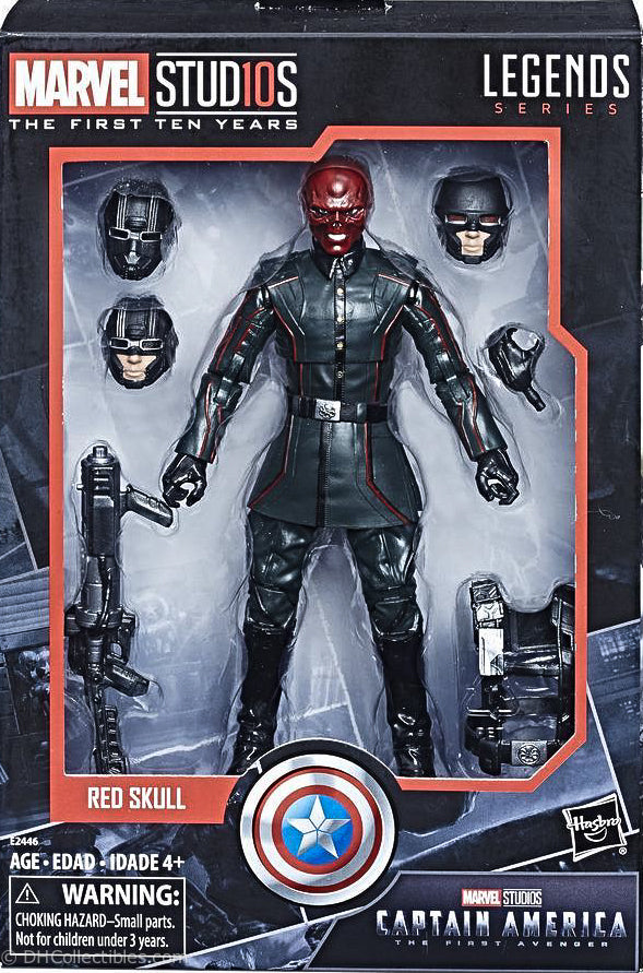 2017 Marvel Legends 10th Anniversary Red Skull 6" Action Figure