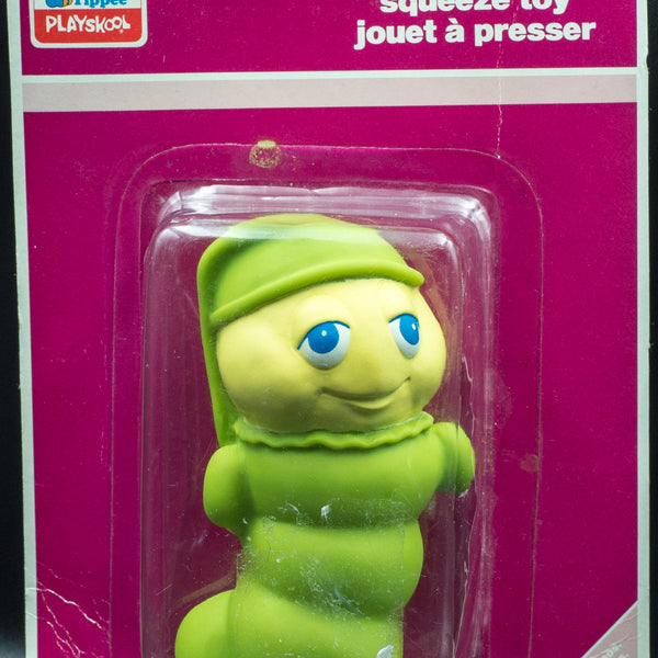 1987 Tommee Tippee Playskool Glow Worm - Squeeze Toy