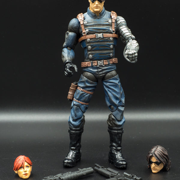2010 Marvel Universe Series 2 Winter Soldier Action Figure - Loose
