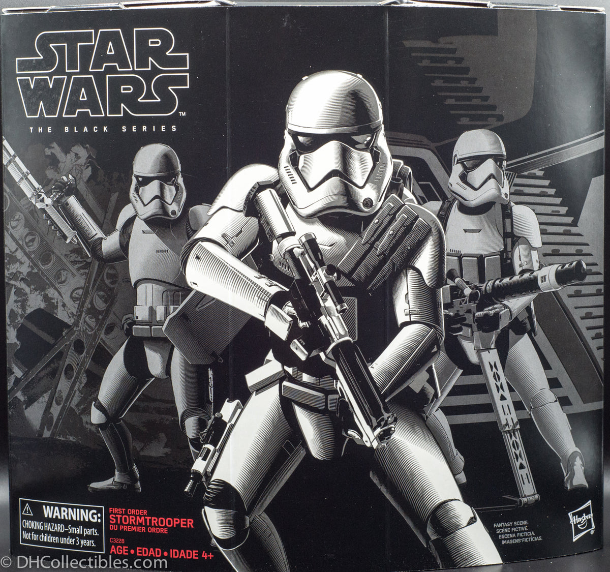 2020 Hasbro Star Wars The Black Series First Order Stormtrooper with Gear Action Figure