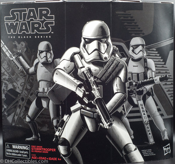 2020 Hasbro Star Wars The Black Series First Order Stormtrooper with Gear Action Figure