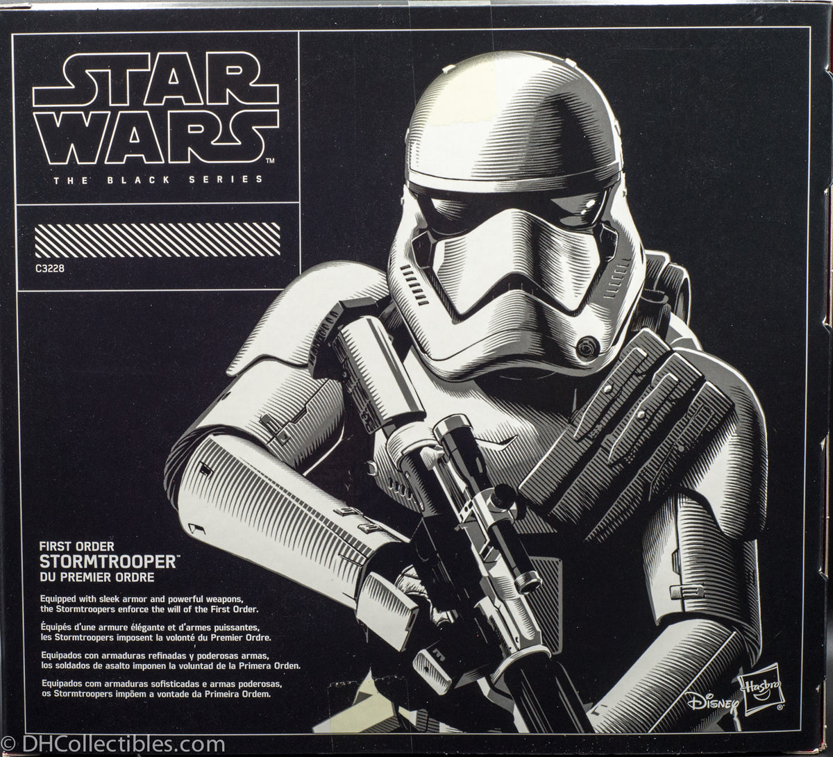 2020 Hasbro Star Wars The Black Series First Order Stormtrooper with Gear Action Figure