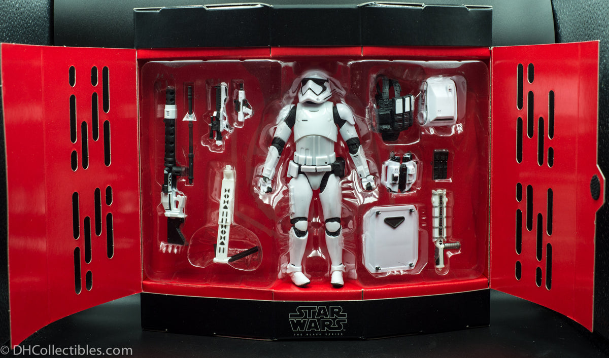 2020 Hasbro Star Wars The Black Series First Order Stormtrooper with Gear Action Figure