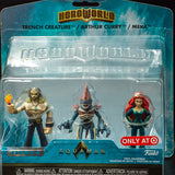 2018 Funko DC Hero World Series 8 Trench Creature, Arthur Curry & Mera Exclusive 4-Inch Vinyl Figure 3-Pack