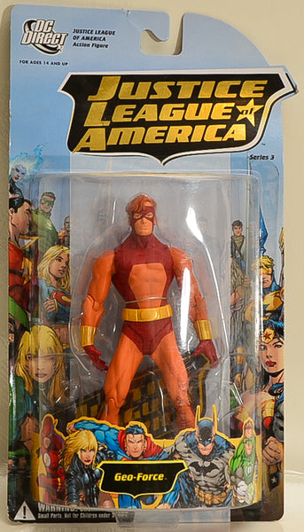 DC Direct JLA Series 3 Geo-Force - Action Figure