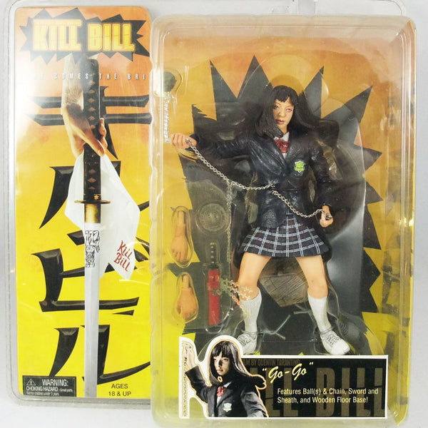 2004 NECA Kill Bill Series 1 GoGo Yubari Action Figure