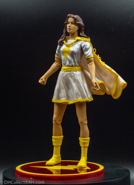 2007 DC Direct Shazam Mary Marvel (White Suit) - Action Figure