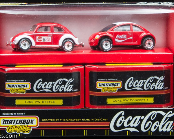 Matchbox Collectibles Coca Cola Brand Series Volkswagen 2 Car Set Target Exclusive