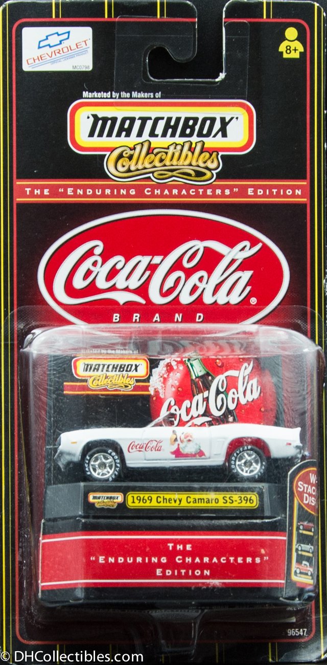 Matchbox Collectibles Coca-Cola 1969 Chevy Camaro SS-396  Diecast