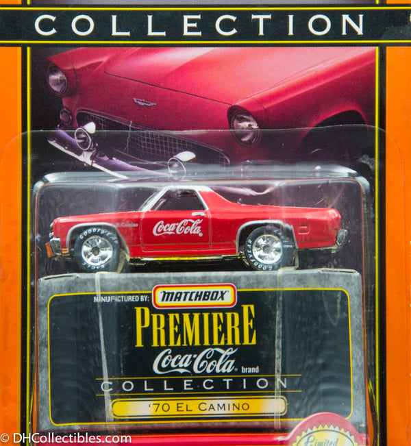 Matchbox Premiere Collection Coca-Cola '70 El Camino Diecast