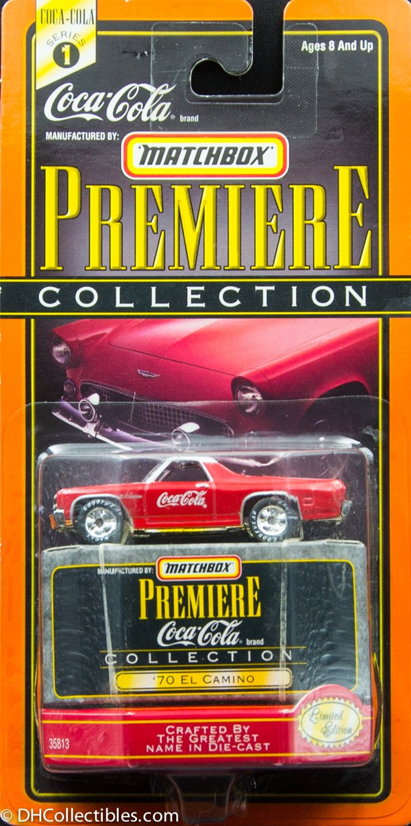 Matchbox Premiere Collection Coca-Cola '70 El Camino Diecast