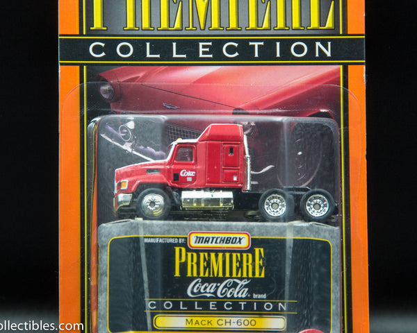 Matchbox Premiere Collection Coca-Cola Mack CH-600 Diecast
