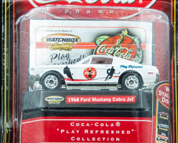 Matchbox Collectibles Coca-Cola 1968 Ford Mustang Cobra Jet Diecast
