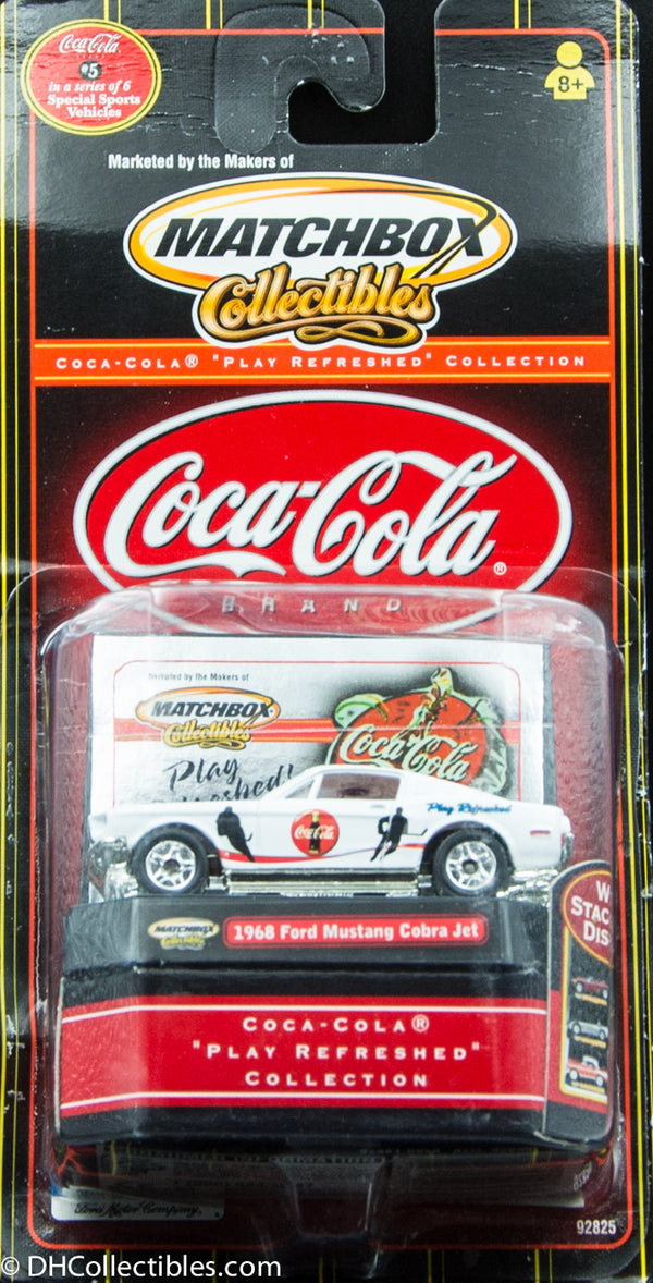 Matchbox Collectibles Coca-Cola 1968 Ford Mustang Cobra Jet Diecast
