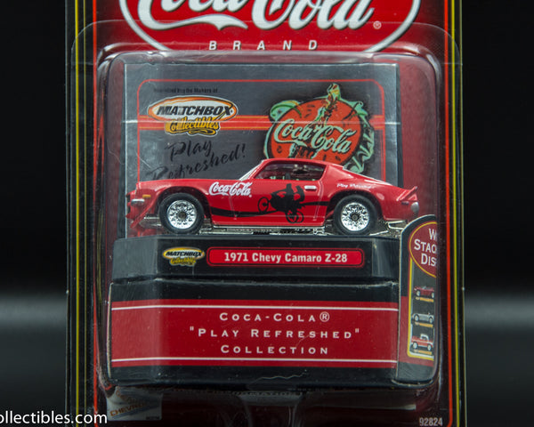 Matchbox Collectibles Coca-Cola 1971 Chevy Camaro Z-28 Diecast