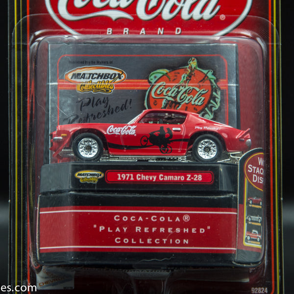 Matchbox Collectibles Coca-Cola 1971 Chevy Camaro Z-28 Diecast