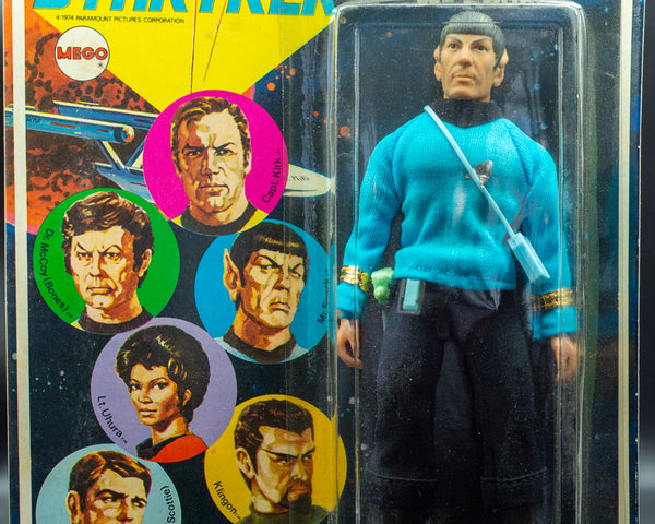 1974 Mego Star Trek Mr Spock - Action Figure