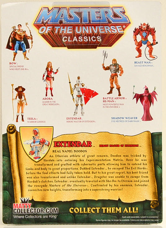 2013 Masters of the Universe Classics Club Eternia Extendar Action Figure