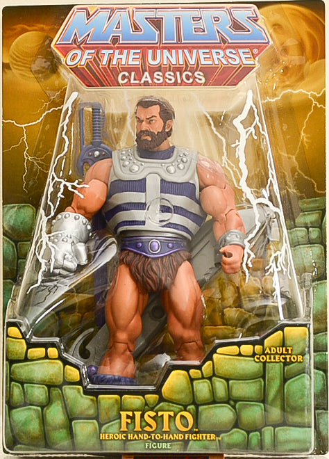 2012 Masters of The Universe Classics Fisto Action Figure Set RARE !!!