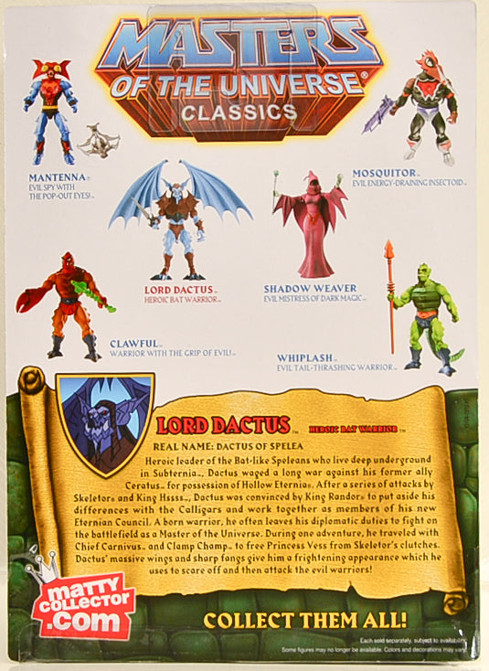 2013 Masters of the Universe Classics Club Eternia Lord Dactus Action Figure