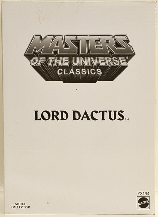 2013 Masters of the Universe Classics Club Eternia Lord Dactus Action Figure