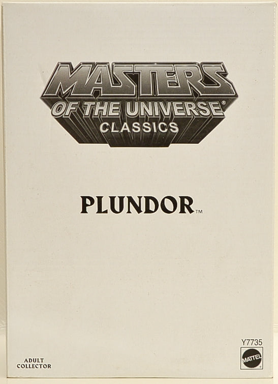 2013 Masters of the Universe Classics Club Eternia Plundor Action Figure