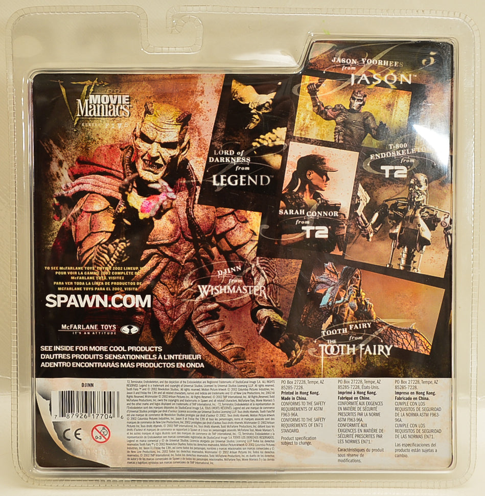 2002 McFarlane Movie Maniacs Series V - Wishmaster Action Figure