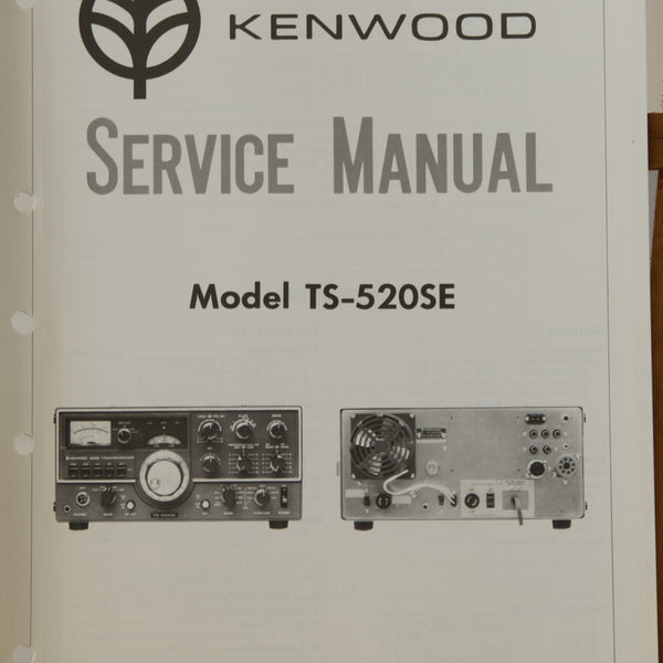 Kenwood TS-520SE Amateur Radio Service Manual