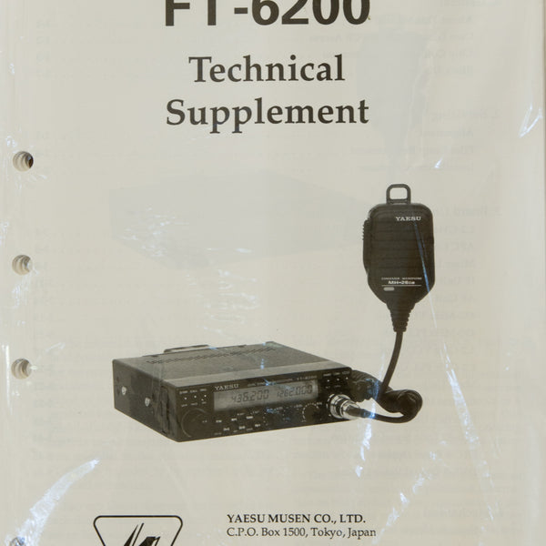 Yaesu FT-6200 Amateur Radio Service Manual