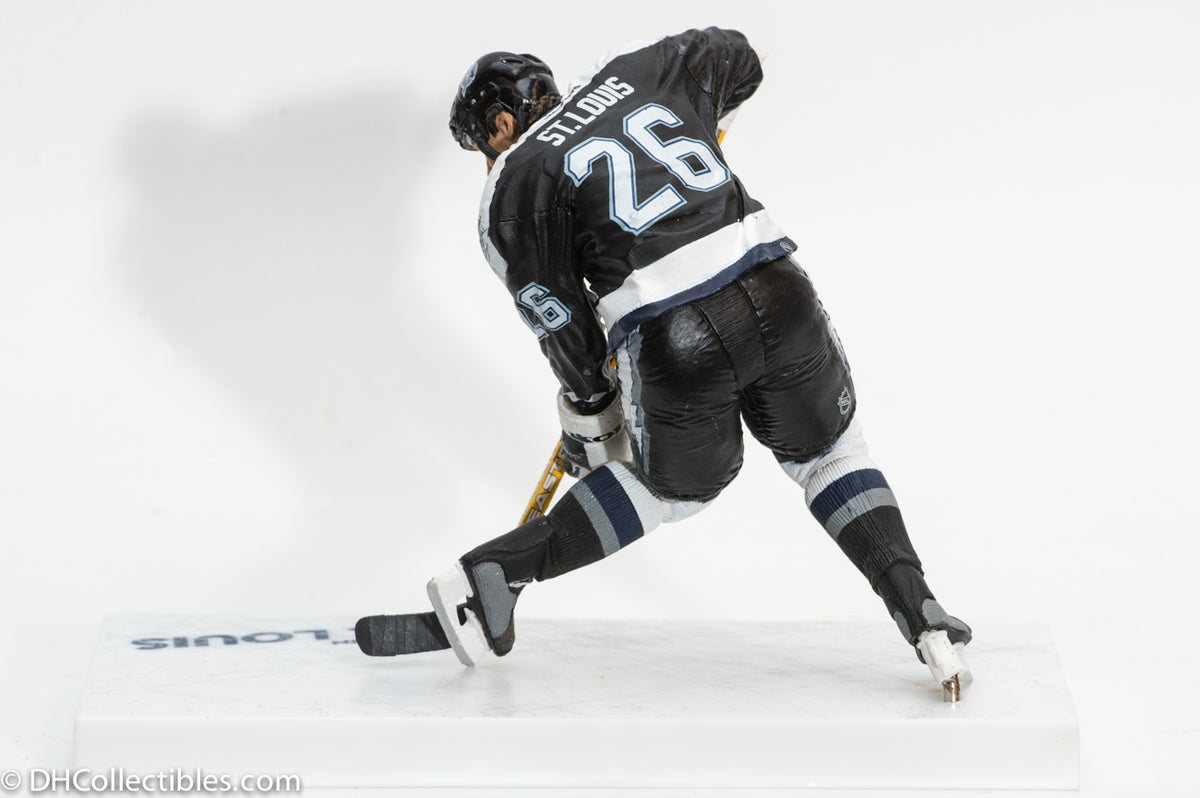 2005 McFarlane NHL Sports Picks Series 10 Martin St. Louis Tampa Bay Lightning Black Jersey - Loose