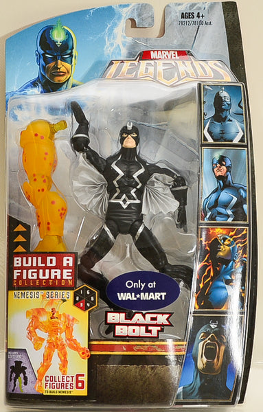 2007 Hasbro Nemesis Series - Black Bolt Action Figure