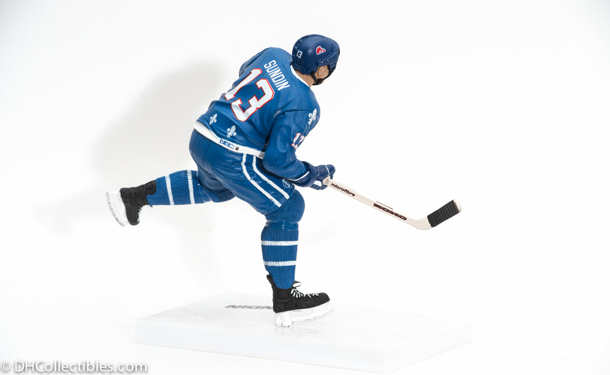 2008 McFarlane NHL Sports Picks Series 18 Mats Sundin Quebec Nordiques Blue Jersey - Loose