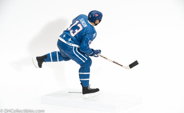 2008 McFarlane NHL Sports Picks Series 18 Mats Sundin Quebec Nordiques Blue Jersey - Loose