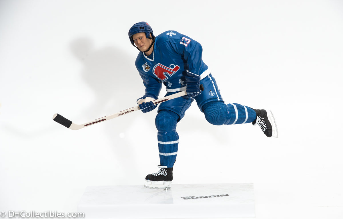 2008 McFarlane NHL Sports Picks Series 18 Mats Sundin Quebec Nordiques Blue Jersey - Loose
