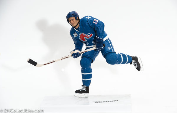 2008 McFarlane NHL Sports Picks Series 18 Mats Sundin Quebec Nordiques Blue Jersey - Loose