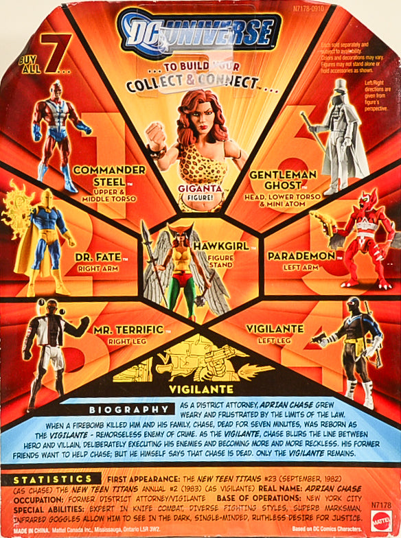 2008 DC Universe Classics Wave 8 Figure 4 Vigilante Action Figure BAF Giganta