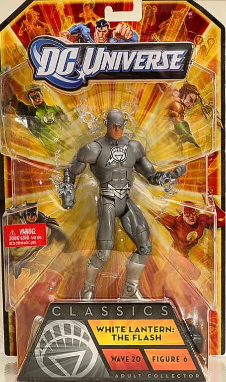 2011 DC Universe Classics Wave 20 Figure 6 White Lantern (The Flash)  Action Figure BAF Nekron