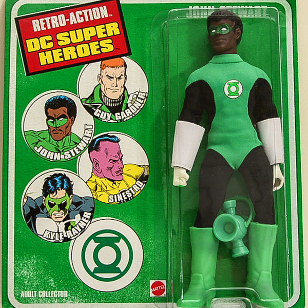 2010 DC Super Heroes Retro Action John Stewart 8" Action Figure