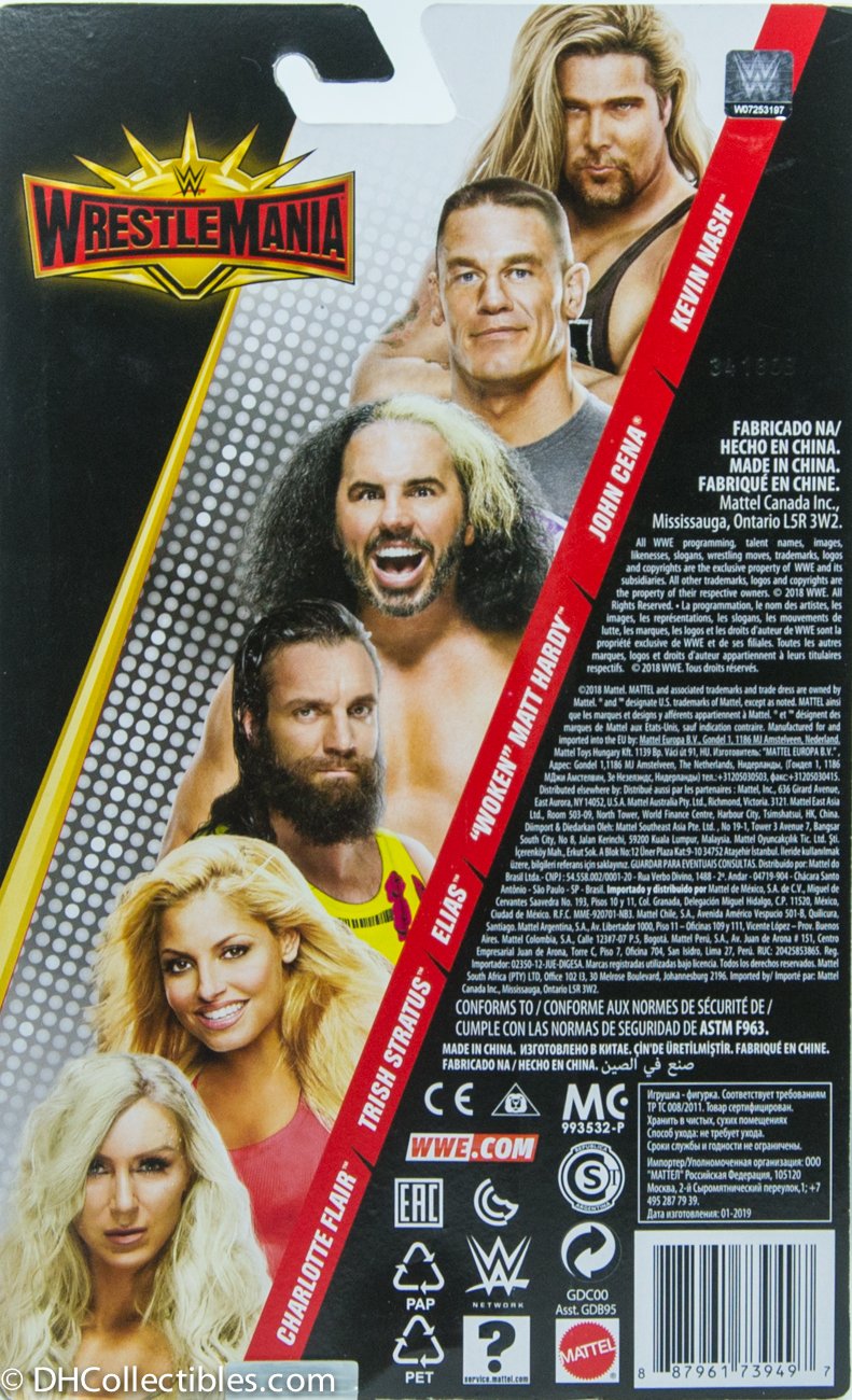 2018 Mattel WWE Wrestlemania John Cena Action Figure