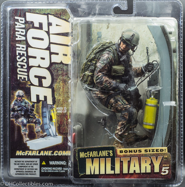 2012 McFarlane's Military Series 5 Air Force Para Rescue Action Figure