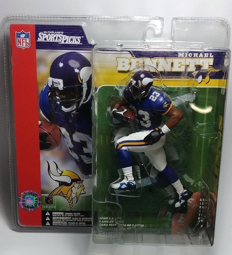 2002 McFarlane NFL Sports Picks Series 3 Michael Bennett - Action Figure
