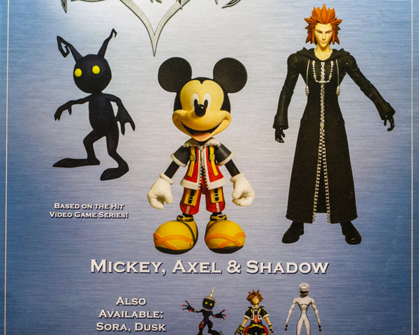 2017 DC Direct Kingdom Hearts Select Action Figure Set - Mickey w/ Dusk & Sora w/ Axel