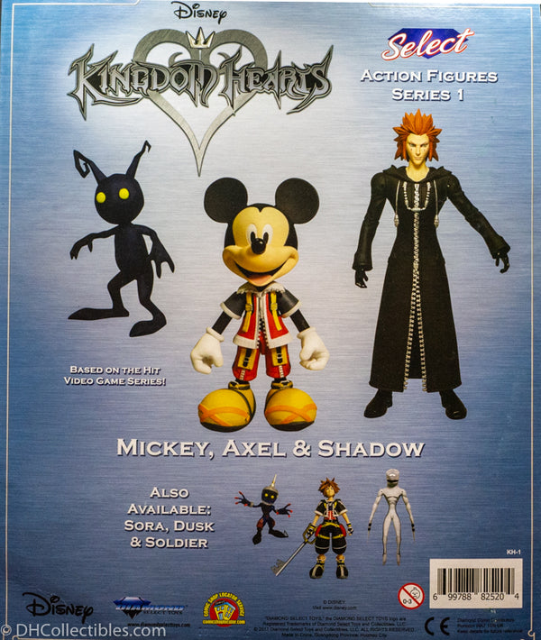 2017 DC Direct Kingdom Hearts Select Action Figure Set - Mickey w/ Dusk & Sora w/ Axel