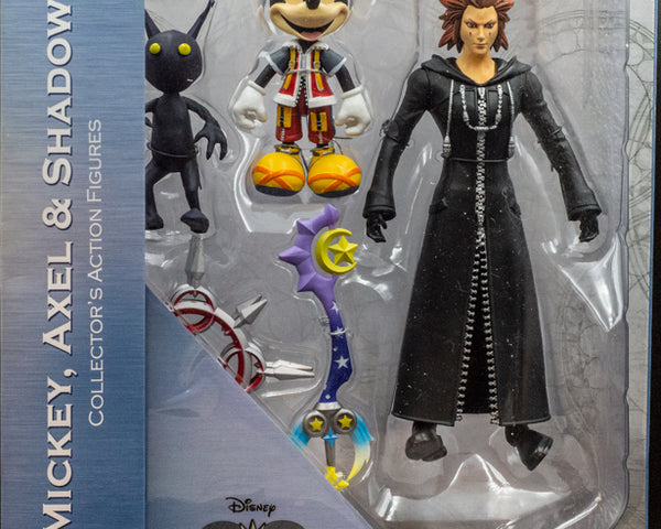 2017 DC Direct Kingdom Hearts Select Action Figure Set - Mickey w/ Dusk & Sora w/ Axel