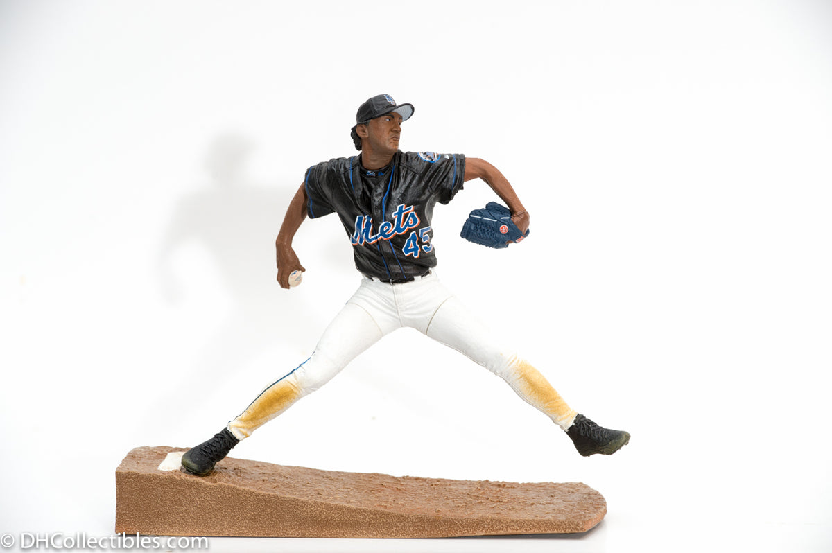 2005 McFarlane MLB Series 13 Pedro Martinez New York Mets Black Jersey - Loose