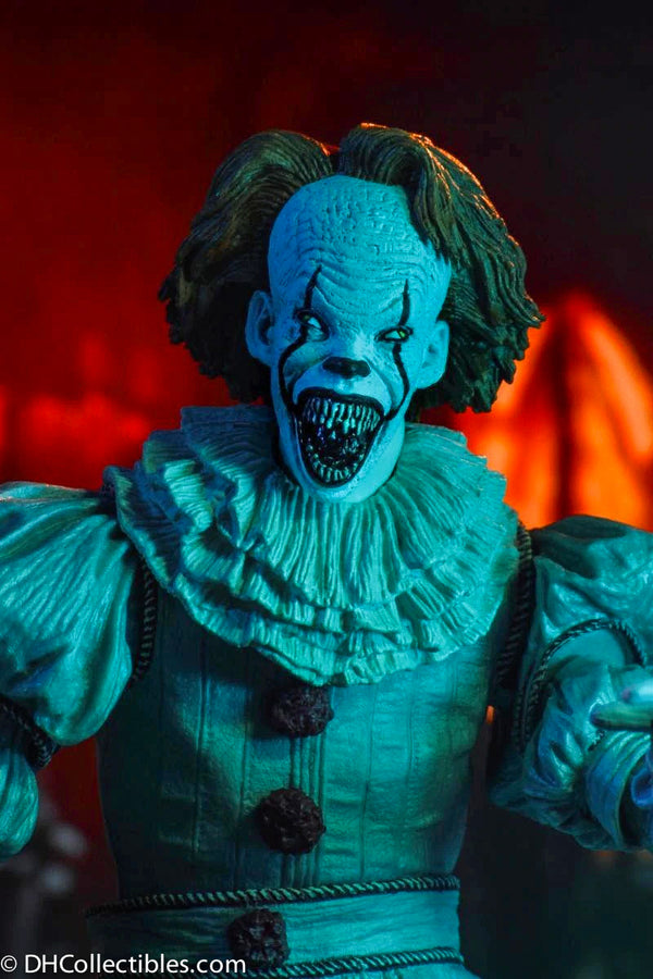 2017 NECA IT Ultimate Well House Pennywise 7 Inch Action Figure