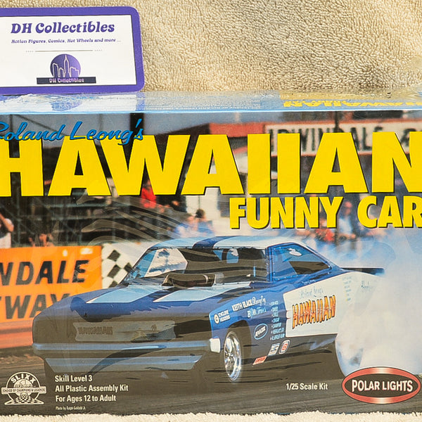 Polar Lights Roland Leong's Hawaiian Funny Car Plastic Model Kit 1:25 Scale