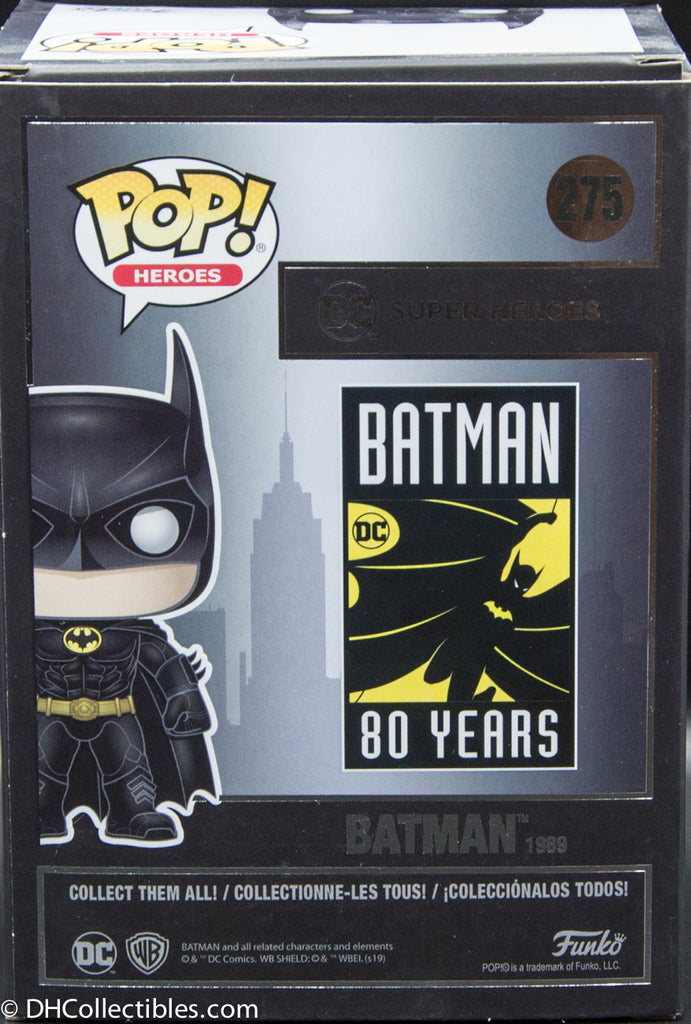 Funko POP! Heroes Batman 80th Anniversary Batman 1989 Vinyl Figure (#275)